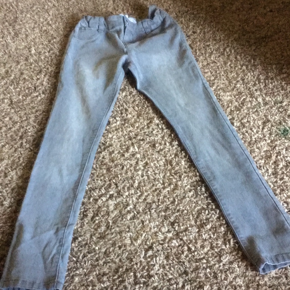 Gray jeans